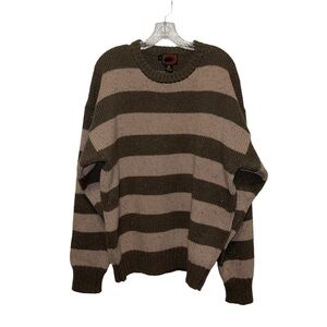 Boston's Trader 100% Wool Men Sweater Size XL